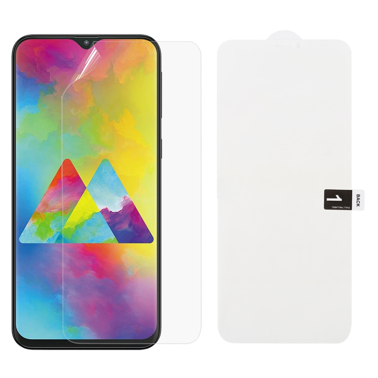

Soft Hydrogel Film Full Cover Front Protector for Galaxy M20
