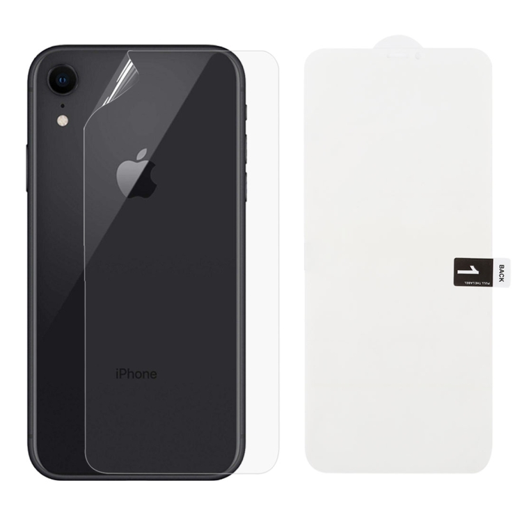 

Soft Hydrogel Film Full Cover Back Protector for iPhone XR