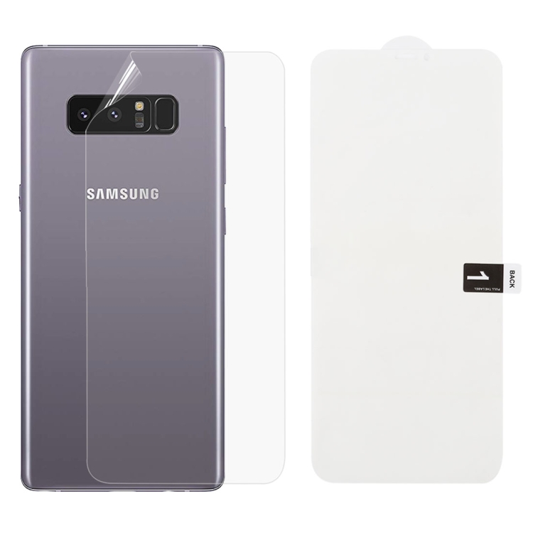 

Soft Hydrogel Film Full Cover Back Protector for Galaxy Note 8