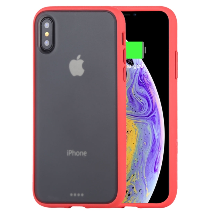 

GOOSPERY PEACH GARDEN Mobile Phone Protection Cover for iPhone X / XS(Red)