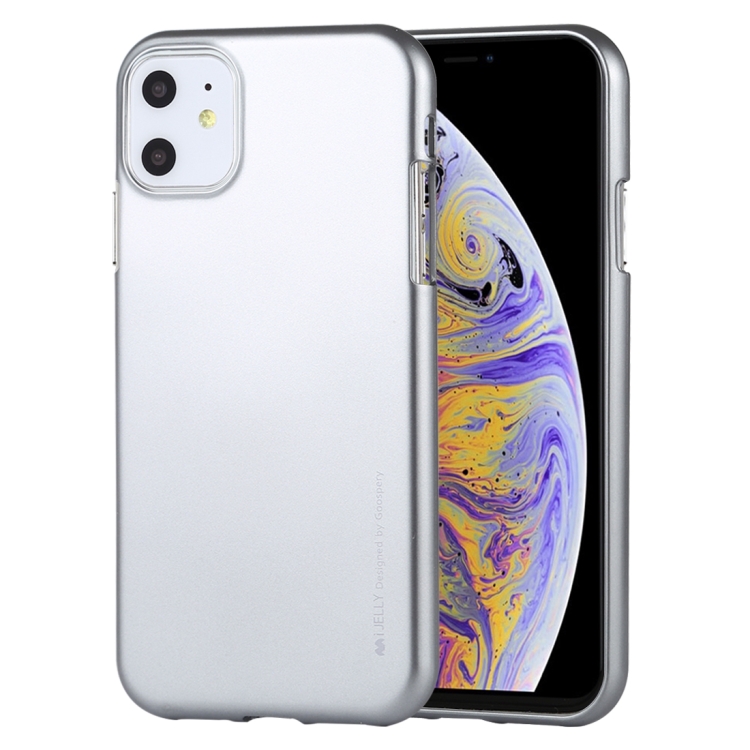 

GOOSPERY i-JELLY TPU Shockproof and Scratch Case for iPhone 11(Grey)