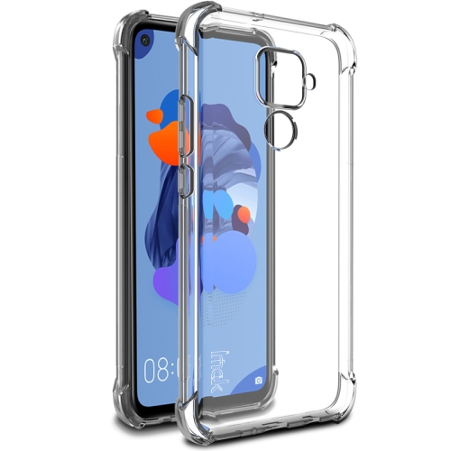 

IMAK All-inclusive Shockproof Airbag TPU Case with Screen Protector For Huawei Nova 5i Pro / Mate 30 Lite(Transparent)