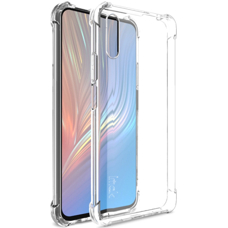 

IMAK All-inclusive Shockproof Airbag TPU Case with Screen Protector For Huawei Honor 9X(Transparent)