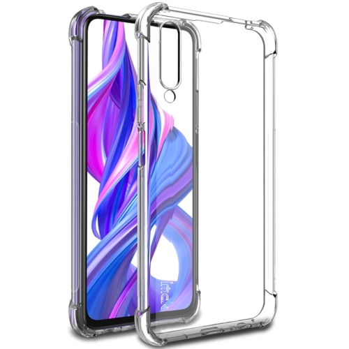 

IMAK All-inclusive Shockproof Airbag TPU Case with Screen Protector For Huawei Honor 9X Pro(Transparent)