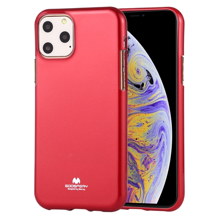 

GOOSPERY JELLY TPU Shockproof and Scratch Case for iPhone 11 Pro(Red)