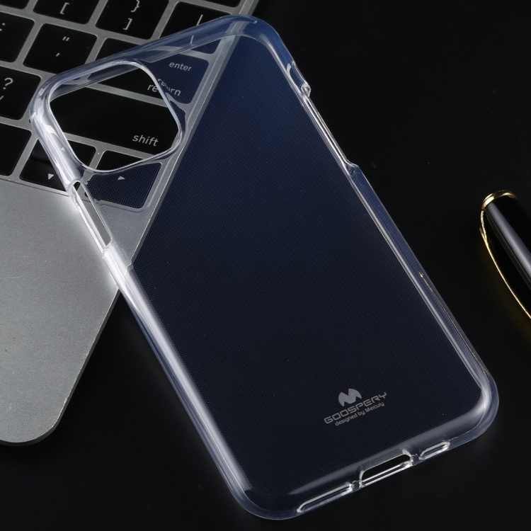 

GOOSPERY JELLY TPU Shockproof and Scratch Case for iPhone 11 Pro(Transparent)