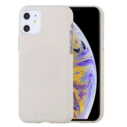 

GOOSPERY SOFE FEELING TPU Shockproof and Scratch Case for iPhone 11 Pro(Stone)