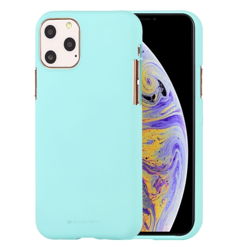 

GOOSPERY SOFE FEELING TPU Shockproof and Scratch Case for iPhone 11 Pro Max(Mint Green)