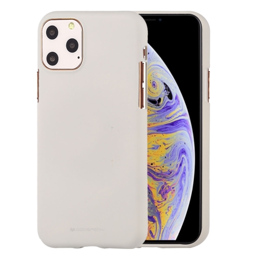 

GOOSPERY SOFE FEELING TPU Shockproof and Scratch Case for iPhone 11 Pro Max(Stone)