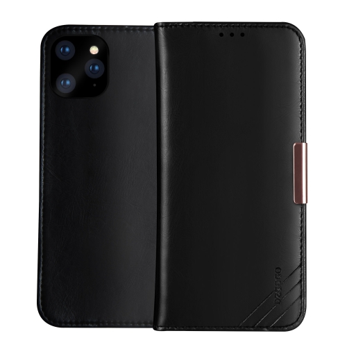 

DZGOGO ROYALE Series Magnetic Horizontal Flip Genuine Leather Case with Card Slots & Holder For iPhone 11 Pro(Black)