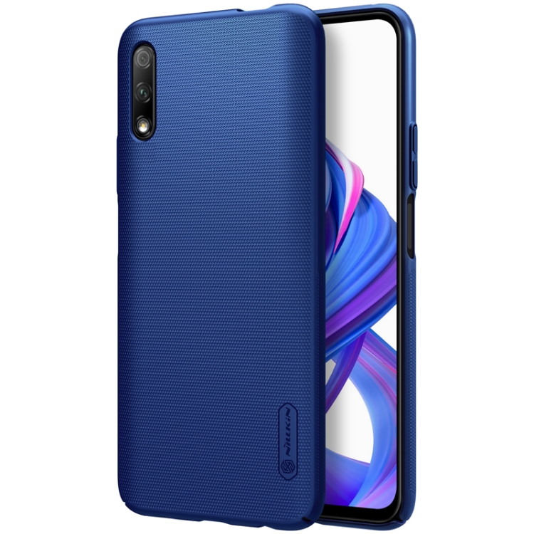 

NILLKIN Frosted Concave-convex Texture PC Case For Huawei Honor 9X(Blue)