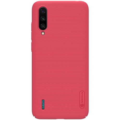 

NILLKIN Frosted Concave-convex Texture PC Case For Xiaomi Mi CC9(Red)