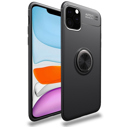 

lenuo Shockproof TPU Case with Invisible Holder For iPhone XIR 2019(Black)