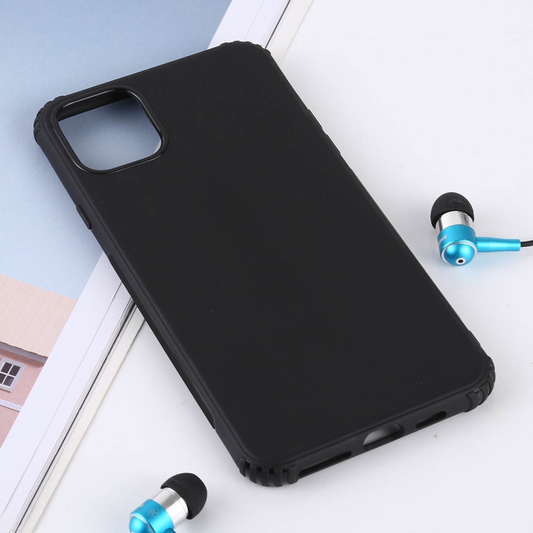 

Solid Color TPU Shockproof Case for iPhone 11 Pro Max(Black)