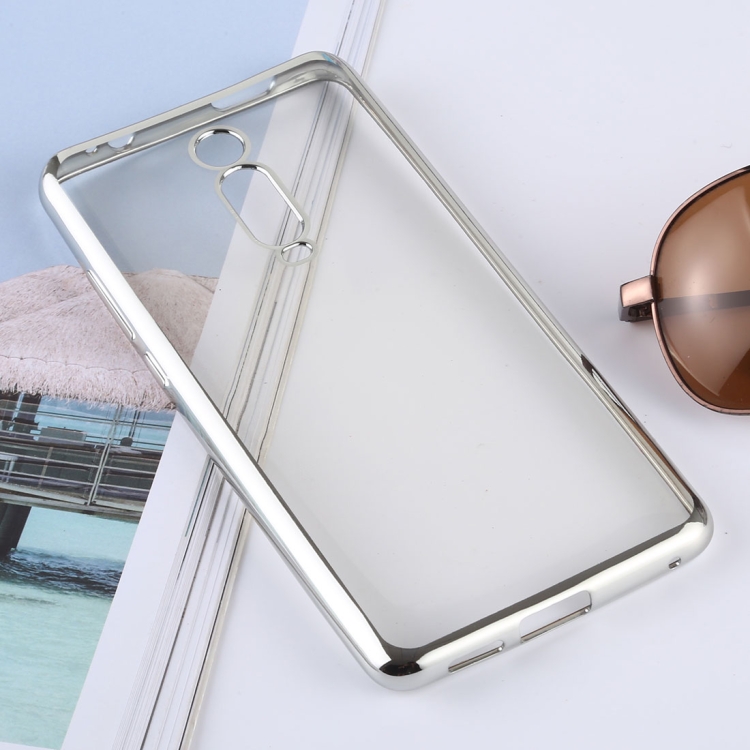 

Ultra-thin Electroplating Soft TPU Protective Back Cover Case for Xiaomi Mi 9T / Redmi K20 / K20 Pro(Silver)