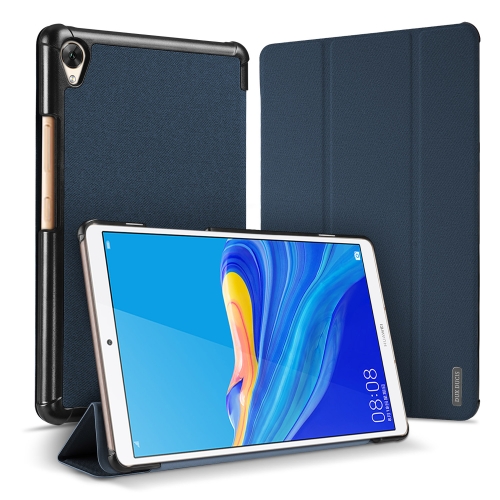 

DUX DUCIS Domo Series Horizontal Flip Magnetic PU Leather Case with Three-folding Holder & Sleep / Wake-up Function for Huawei MediaPad M6 8.4 2019(Blue)