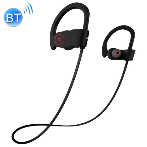 

A8 Bluetooth 4.1 Stereo Sports Bluetooth Earphone with Power Button, Support Voice Dialing & IOS Battery Display & Smart Voice Prompt & Call(Black)