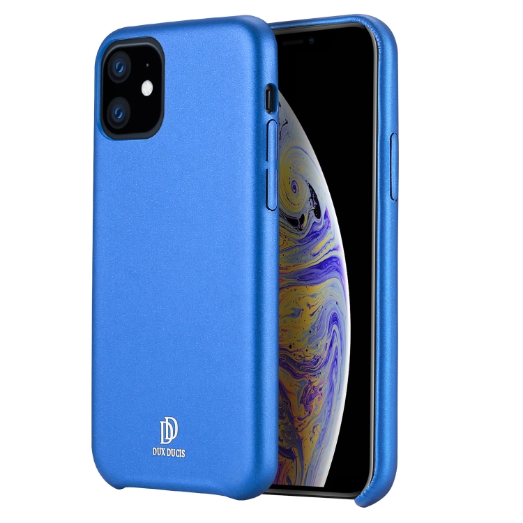 

DUX DUCIS Skin Lite Series Shockproof PU Leather Case for iPhone 11(Blue)