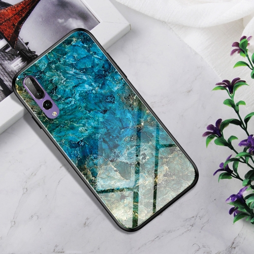 

Shockproof Tempered Glass + TPU Case For Huawei P20 Pro(Emerald)