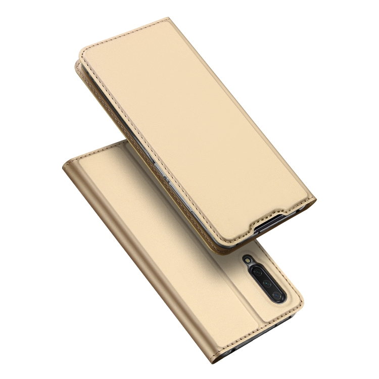 

DUX DUCIS Skin Pro Series Shockproof Horizontal Flip Leather Case with Holder & Card Slots for Xiaomi Mi CC9(Gold)