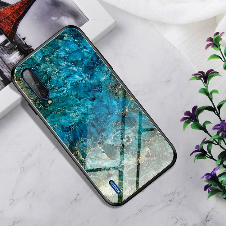 

Shockproof Tempered Glass + TPU Case For Xiaomi Mi CC9(Emerald)