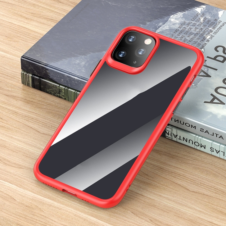 

ROCK Guard Pro Series Shockproof TPU + PC Protective Case For iPhone 11(Red)