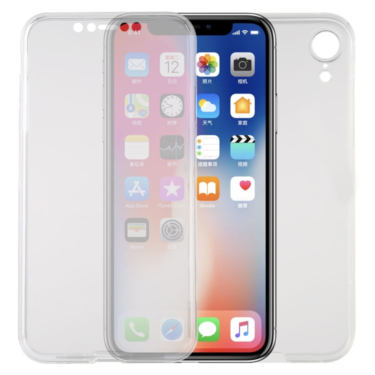 

TPU Ultra-Thin Double-Sided All-Inclusive Transparent Mobile Phone Case for iPhone XR