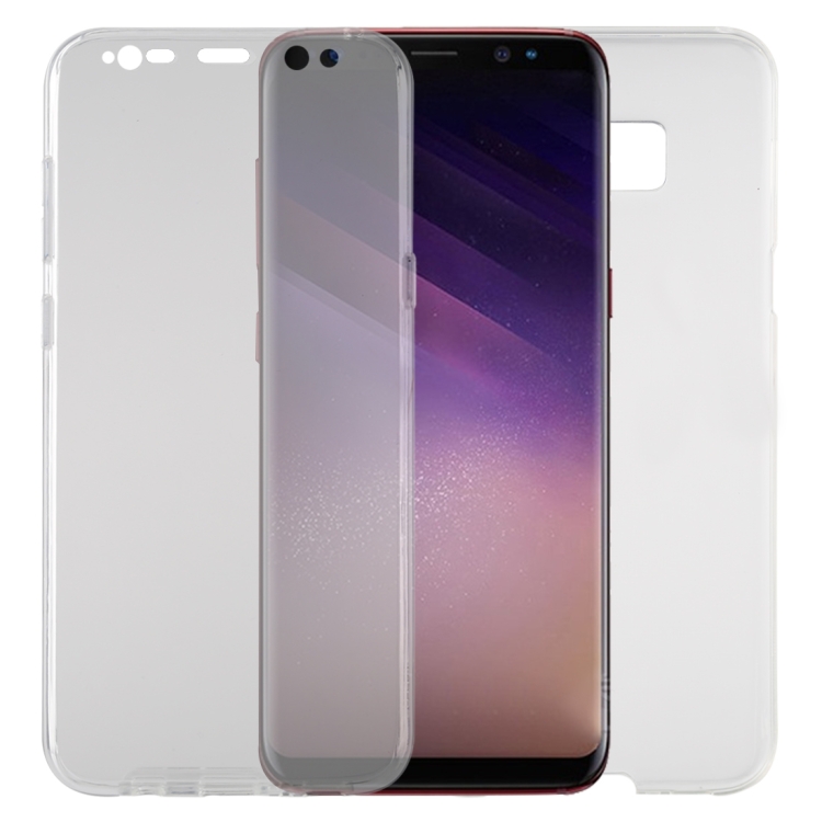 

REACH TPU Ultra-Thin Double-Sided All-Inclusive Transparent Mobile Phone Case for Galaxy S8+