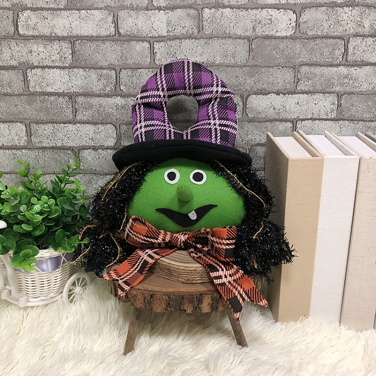 

CX189007 Halloween Party Door Hanging Doll Prop Decoration(Witch)