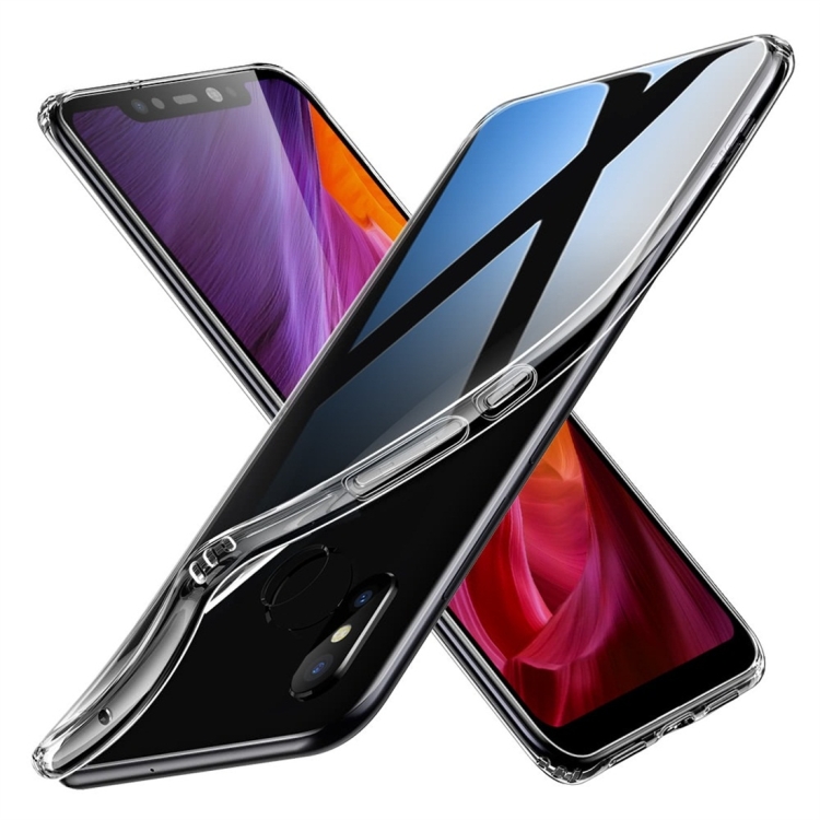 

ESR Essential Zero Series Ultra-thin Shockproof Soft TPU Protective Case for Xiaomi Mi 8(Transparent)