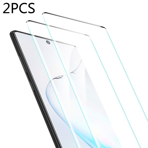 

2 PCS ESR 9H Full Coverage Explosion-proof Tempered Glass Film for Galaxy Note 10(Black)