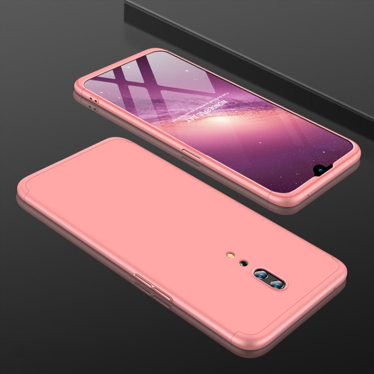 

GKK Three Stage Splicing Full Coverage PC Case For OPPO Reno Z(Rose Gold)