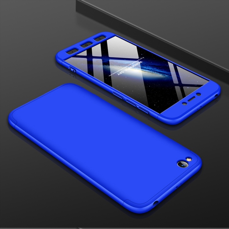 

GKK Three Stage Splicing Full Coverage PC Case For Xiaomi Redmi Go(Blue)