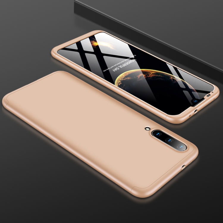 

GKK Three Stage Splicing Full Coverage PC Case For Xiaomi Mi A3(Gold)