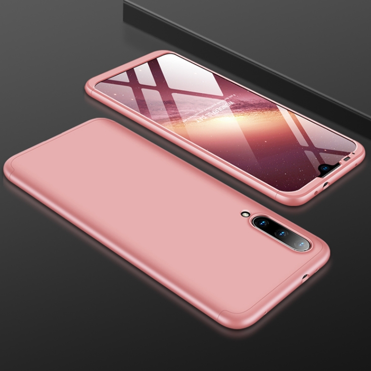 

GKK Three Stage Splicing Full Coverage PC Case For Xiaomi Mi A3(Rose Gold)
