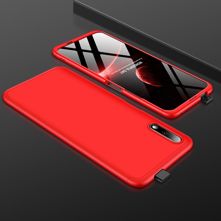

GKK Three Stage Splicing Full Coverage PC Case For Huawei Honor 9X(Red)
