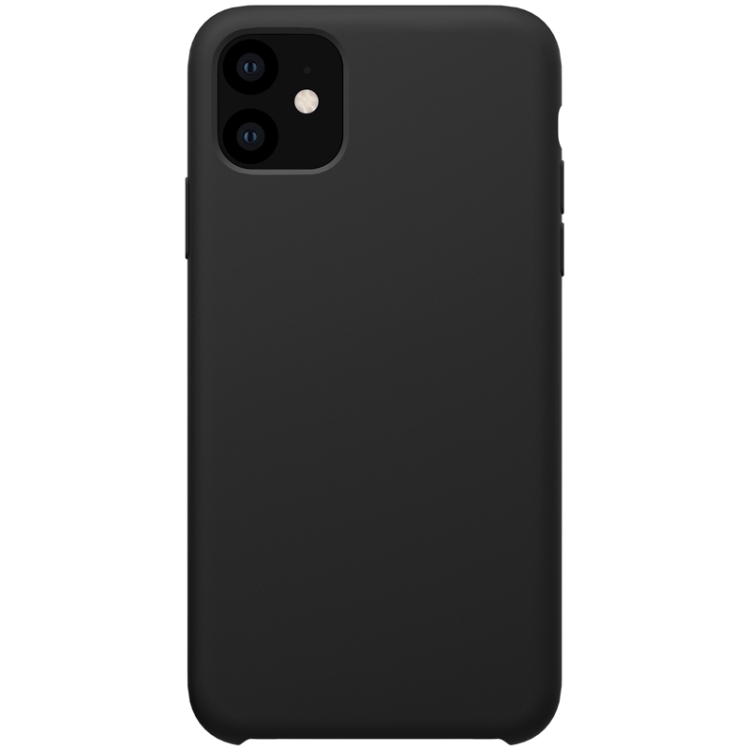 

NILLKIN Flex Pure Series Solid Color Liquid Silicone Dropproof Protective Case for iPhone 11 (6.1 inch)(Black)