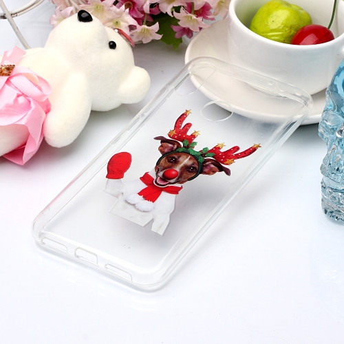 

For Xiaomi Redmi Note 7 Coloured Drawing Pattern IMD Workmanship Soft TPU Protective Case(Glove Deer)