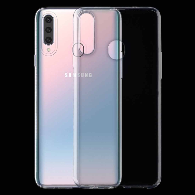

For Galaxy A20s 0.5mm Ultra-Thin Transparent TPU Protective Case