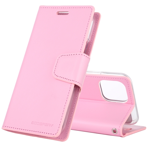 

For iPhone XI 2019 MERCURY GOOSPERY SONATA DIARY Horizontal Flip Leather Case with Holder & Card Slots & Wallet(Pink)