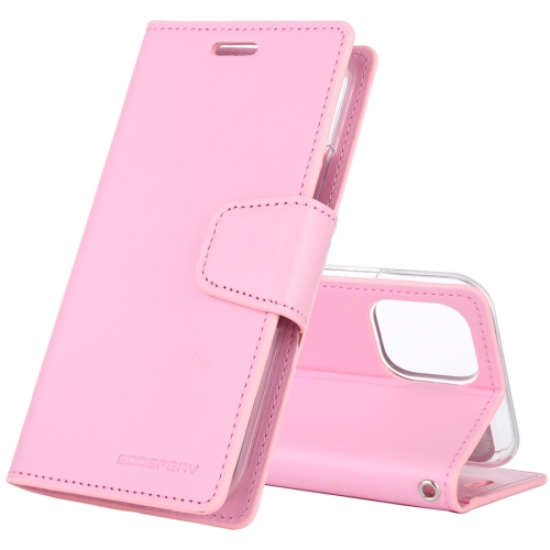 

For iPhone 11 MERCURY GOOSPERY SONATA DIARY Horizontal Flip Leather Case with Holder & Card Slots & Wallet(Pink)