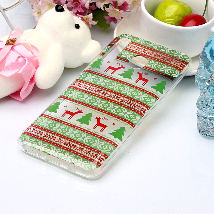 

For Galaxy M30 Coloured Drawing Pattern IMD Workmanship Soft TPU Protective Case(Tribal Elk)