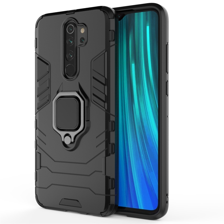

For Xiaomi Redmi Note 8 Pro Panther PC + TPU Shockproof Protective Case(Black)