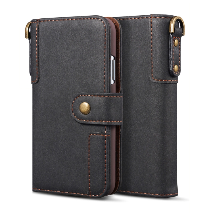 

For iPhone 11 Pro Max Cowhide Texture Horizontal Flip Leather Case, with Holder & Card Slots & Wallet & Lanyard(Black)