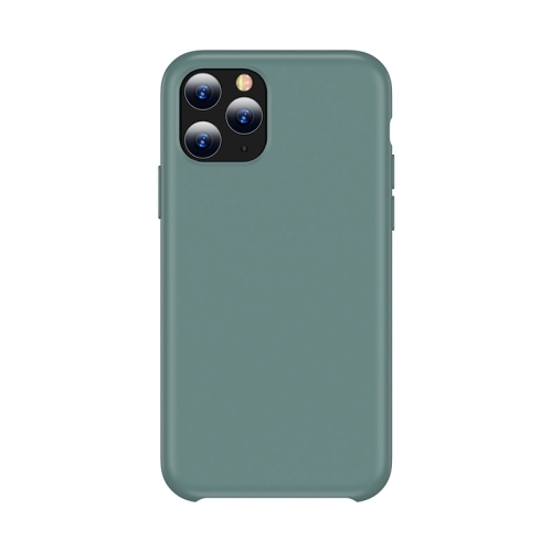 

For iPhone 11 Pro TOTUDESIGN Liquid Silicone Dropproof Coverage Case(Green)