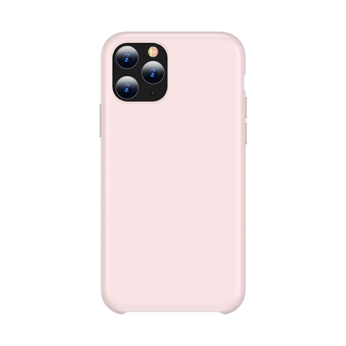 

For iPhone 11 Pro Max TOTUDESIGN Liquid Silicone Dropproof Coverage Case(Pink)