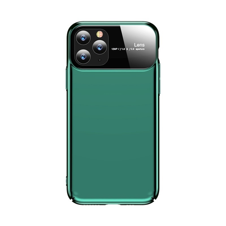 

For iPhone 11 Pro Max TOTUDESIGN Magic Mirror Series Shockproof PC + Glass Protective Case(Green)