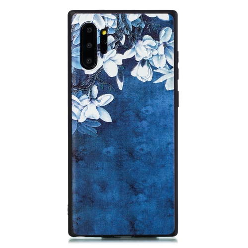

For Galaxy Note 10 + Shockproof Soft TPU Protective Case(Magnolia Pattern)