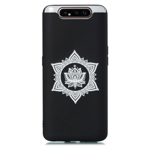 

For Galaxy A90 / Galaxy A80 Shockproof Soft TPU Protective Case(Hexagram Flower Pattern)