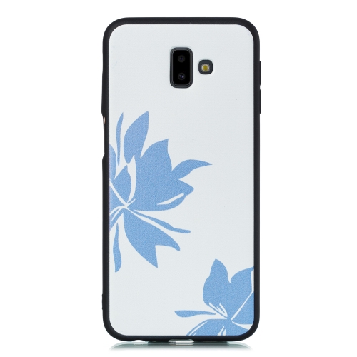 

For Galaxy J6+ Shockproof Soft TPU Protective Case(Sun Flower Pattern )